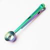 Two-in-one Stainless Steel Coffee Spoon Sealing Clip Kitchen Gold Accessories Recipient Cafe Expresso Cucharilla Decoration Use