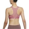 Nike Sport-BH für Damen mit solidem Logo-Print, Unterwäsche, Pink DD1206-667