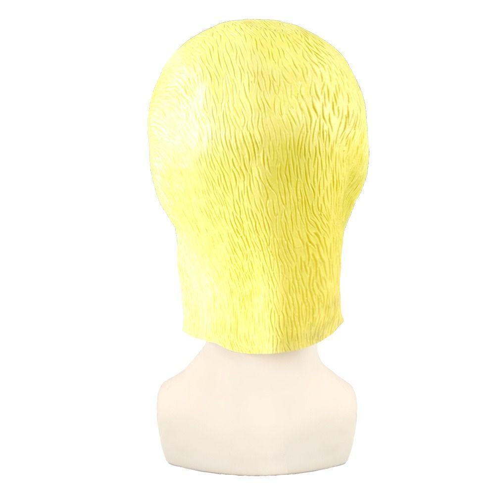 Novelty Yellow Duck Head Mask Latex Cosplay Accessories Premium Humorous Animal Masks Halloween