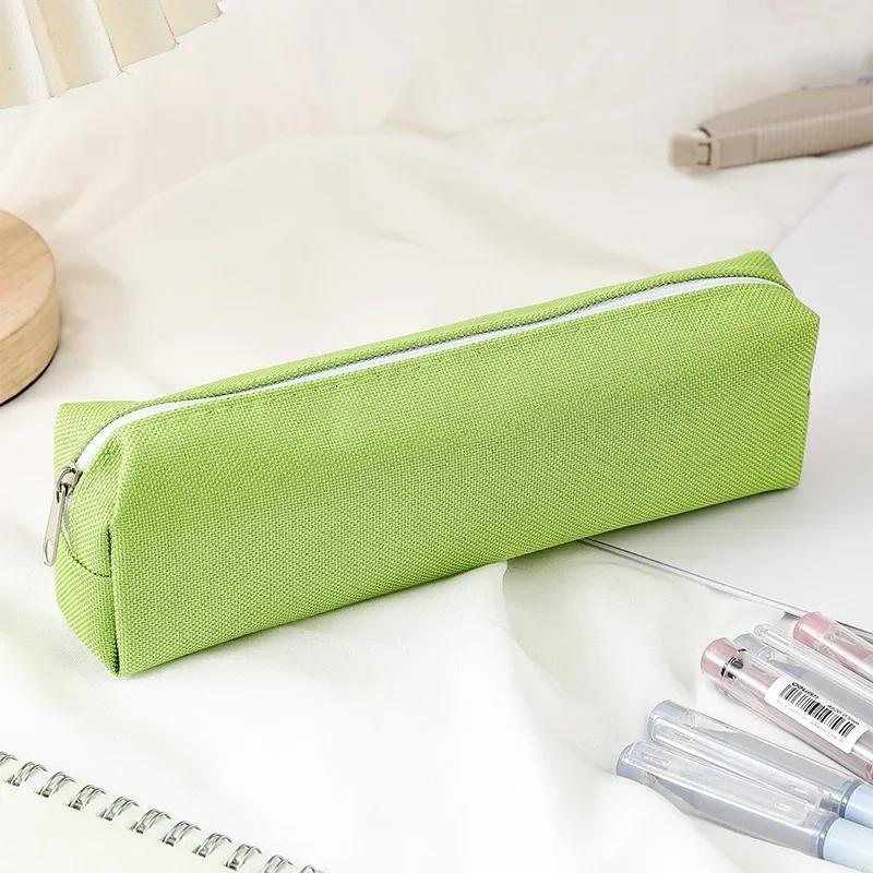 Pencil Cases Bag Stationery Holder Case Storage Box Zipper Pencil Pouch Supplies Storage Pouch Makeup Pouch Purse