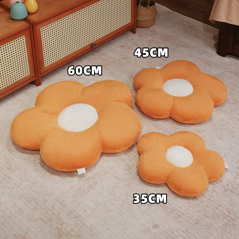 Çizgi Film Çiçekli Atma Yastığı Minder Ev Kanepe Yastık Minderi Kız Odası Balkon Tatami Futon Minderi