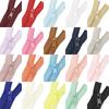1 Group = 4.5m Zipper + 10 Plastic Zipper Heads, 20 Colors Optional, Home Sewing DIY Replacement Zipper