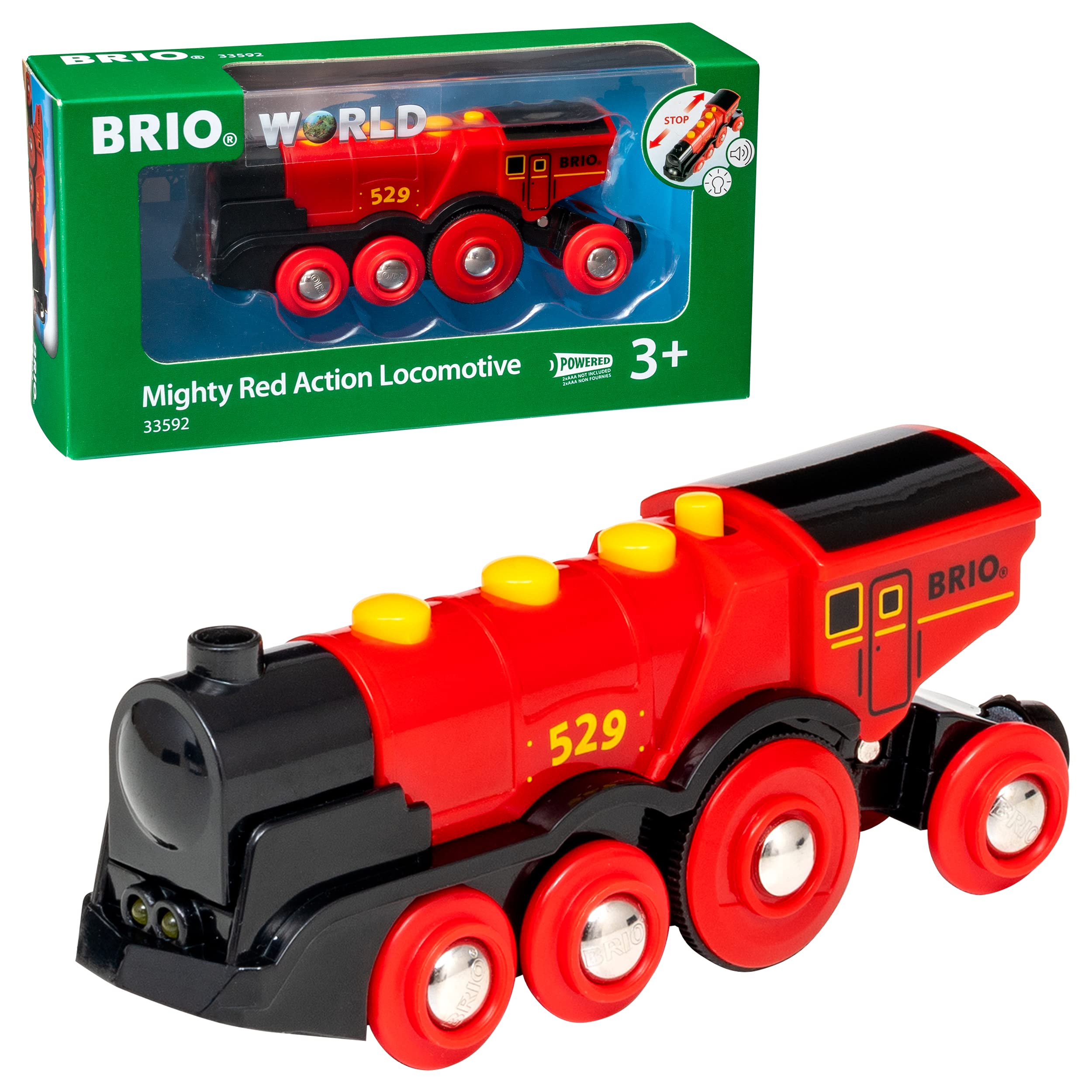 

BRIO WORLD Мощный локомотив 33592