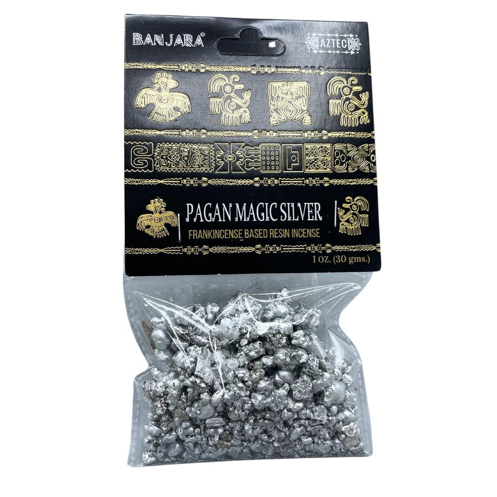 Resin Incense Pagan Magic Silver - Banjara