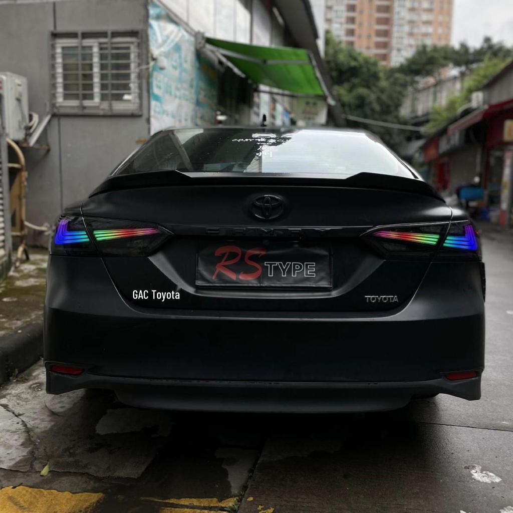 RGB LED Taillight Assembly for 18-23 Camry: Includes Daytime Running, Brake, and Turn Signal Lights