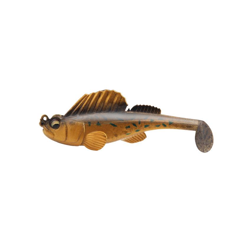 

Силиконовая наживка для прыгающей рыбы с антивисячим дном, 8,5 см/14 г, приманки