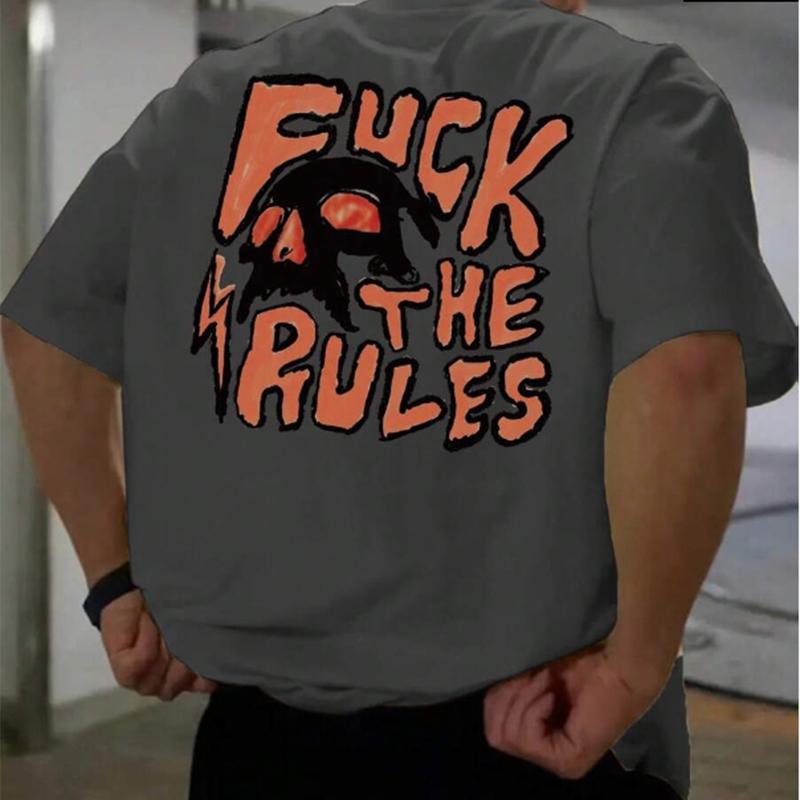 New Summer Men's Fashion T-shirt Christmas Funny Printed Men's T-shirt Top