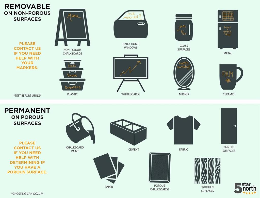 1PACK erasable liquid chalk 8-color glass blackboard car window writing graffiti dust-free liquid chalk