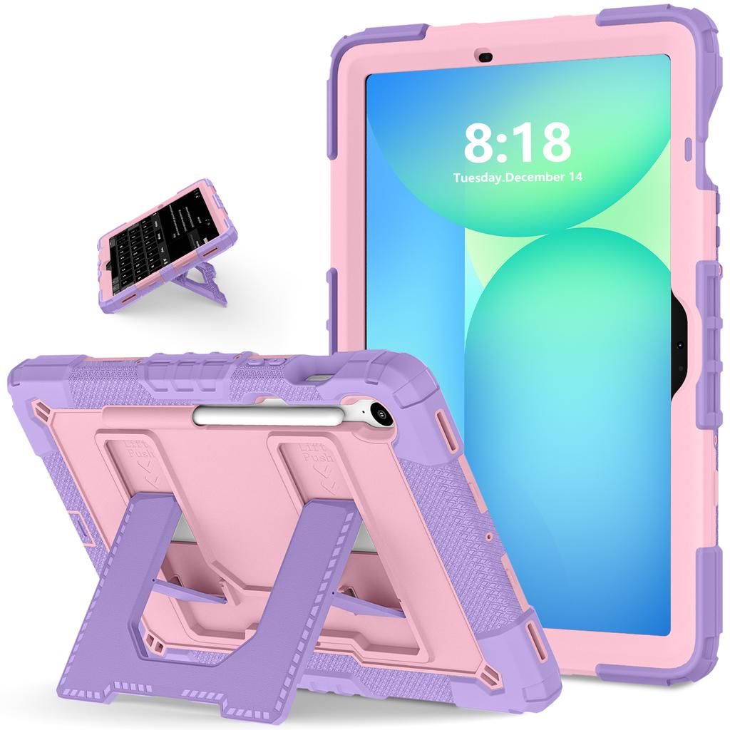 Stand Case for Samsung Tab S10 Lite S9 FE Tab A11 A9 Plus A9+ A11+ Tablet Case Heavy Duty Thick Shockproof Hard Cover