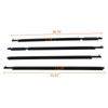 Car Outer Window Glass Seal Belt Trim Sealing Strips Rubber Weatherstrip for Toyota RAV4 2006-2012(US Version)