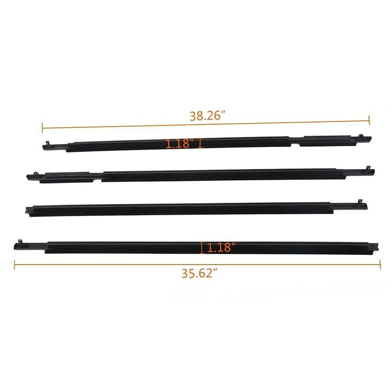 

Наружный уплотнитель стекла двери автомобиля Уплотнительные резинки Уплотнительная лента Резиновый уплотнитель для погоды для Toyota RAV4 2006-2012(Версия для печати)