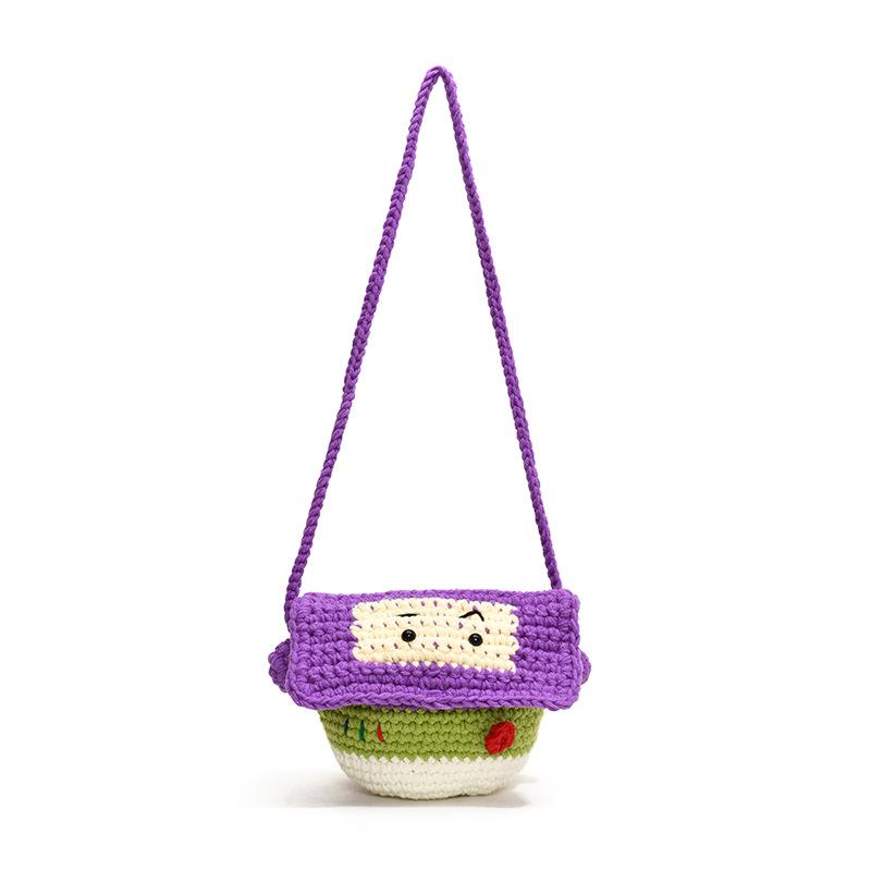 

Сумка ручної роботи фіолетовий