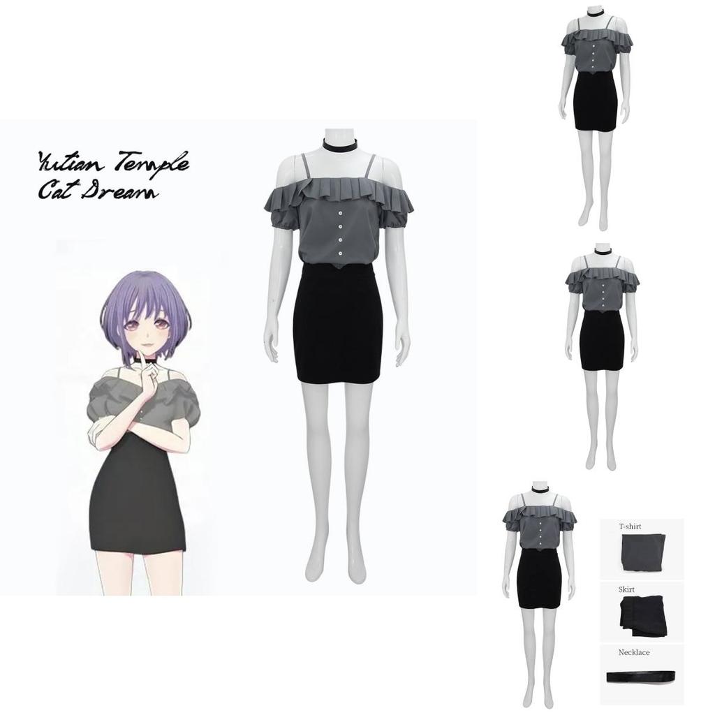 Bang Dream Ave Mujica Yukimura Mayu Cosplay Set For Anime Enthusiasts