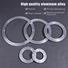 5/5.5/8/10/12 Inches Aluminum Ball Bearing Turntable Bearings Swivel Plate Smooth Swivel Plate Rotating Table Rotating Round