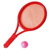 Plastic Rackets Set Tennis Racquets Battledores with Tennis and Badminton Children Sports Toy Random Color