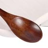 Natural Wood Spoon Bamboo Cooking Utensil Coffee Kitchen Teaspoon Tableware Accessories Spoon Teaspoons for Tea Stirring Spoon