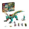LEGO Ninjago Jungle Dragon 71746 Toy Block Present Ninja Ninja Dragon Boys Ages 8 and Up