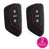 2x Cover Custodia Portachiavi in Silicone per Auto Portachiavi Per VW Golf 8 ID.3 ID.4 ID.7 ID.Buzz Tiguan Tayron Seat Leon Ateca Cupra Born
