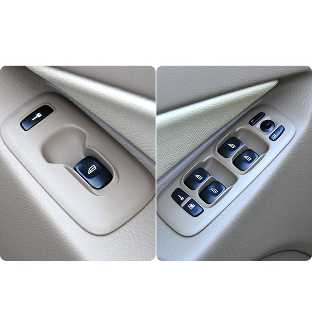 Buton de ridicare a geamului mașinii pentru Volvo S60 S80 V70 XC70 XC90 Capac buton comutator de ridicare față spate auto Accesorii interioare auto