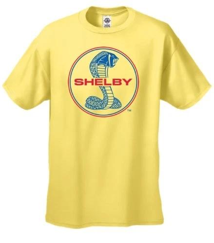 Ford Mustang Shelby Cobra T-Shirt Blue & Red Shirt Car Enthusiast Tee Hotrod 3XL