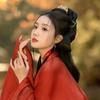 Headdress Chinese Ancient Wig Antique Hanfu Wig Headband Wei-Jin Style Lazy Costume Wig  Novice
