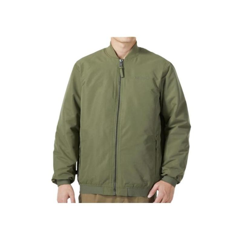 Timberland Solid Color Windproof Cold Resistant Three In One Jacket Men Jackets Military-Green A6M4N590
