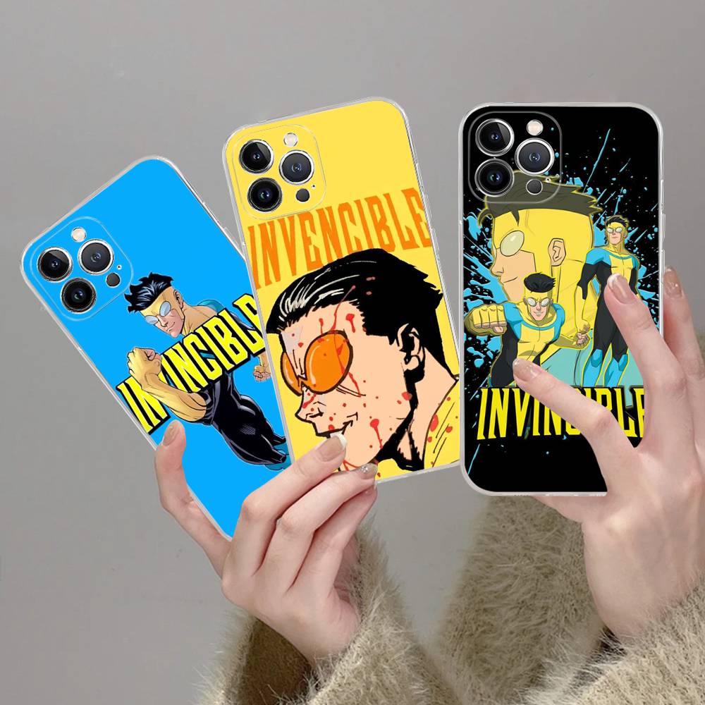 Cartoon Popular Anime I-invincibleS Phone Case For IPhone 17 16 15 14 11 12 13 Mini Pro XS Max Plus Funda Shell