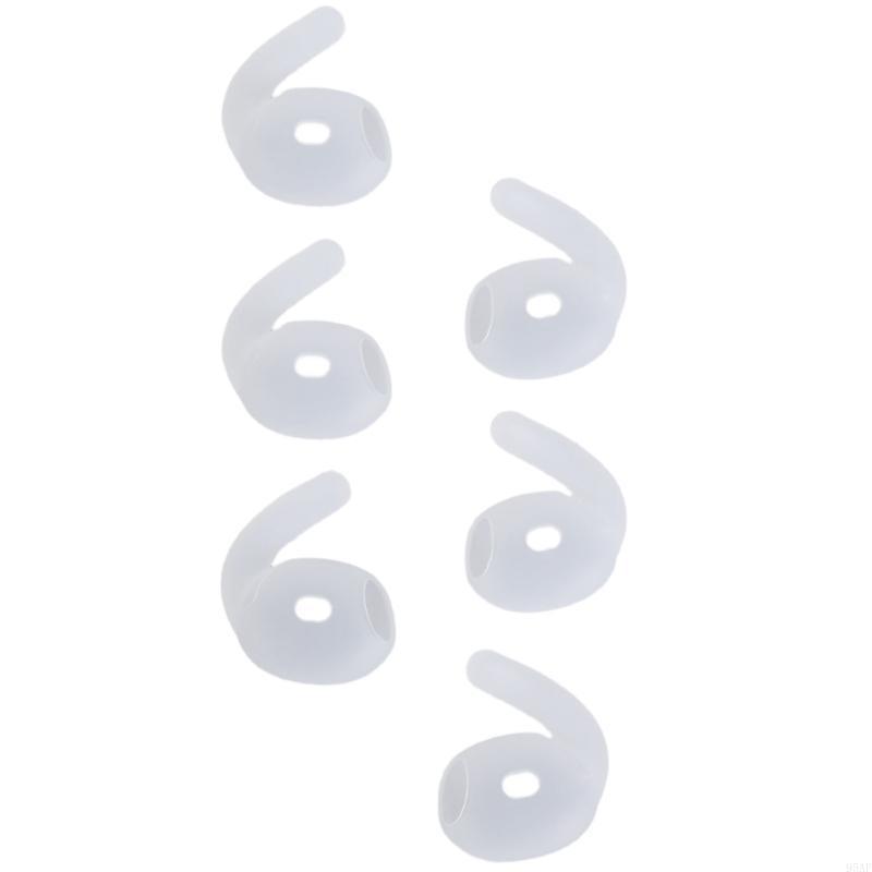 95AF 3Pairs Silicone Ear Hooks Earplugs for Pods 4 Holder Ensuring Comfort and Stability for Men and Women