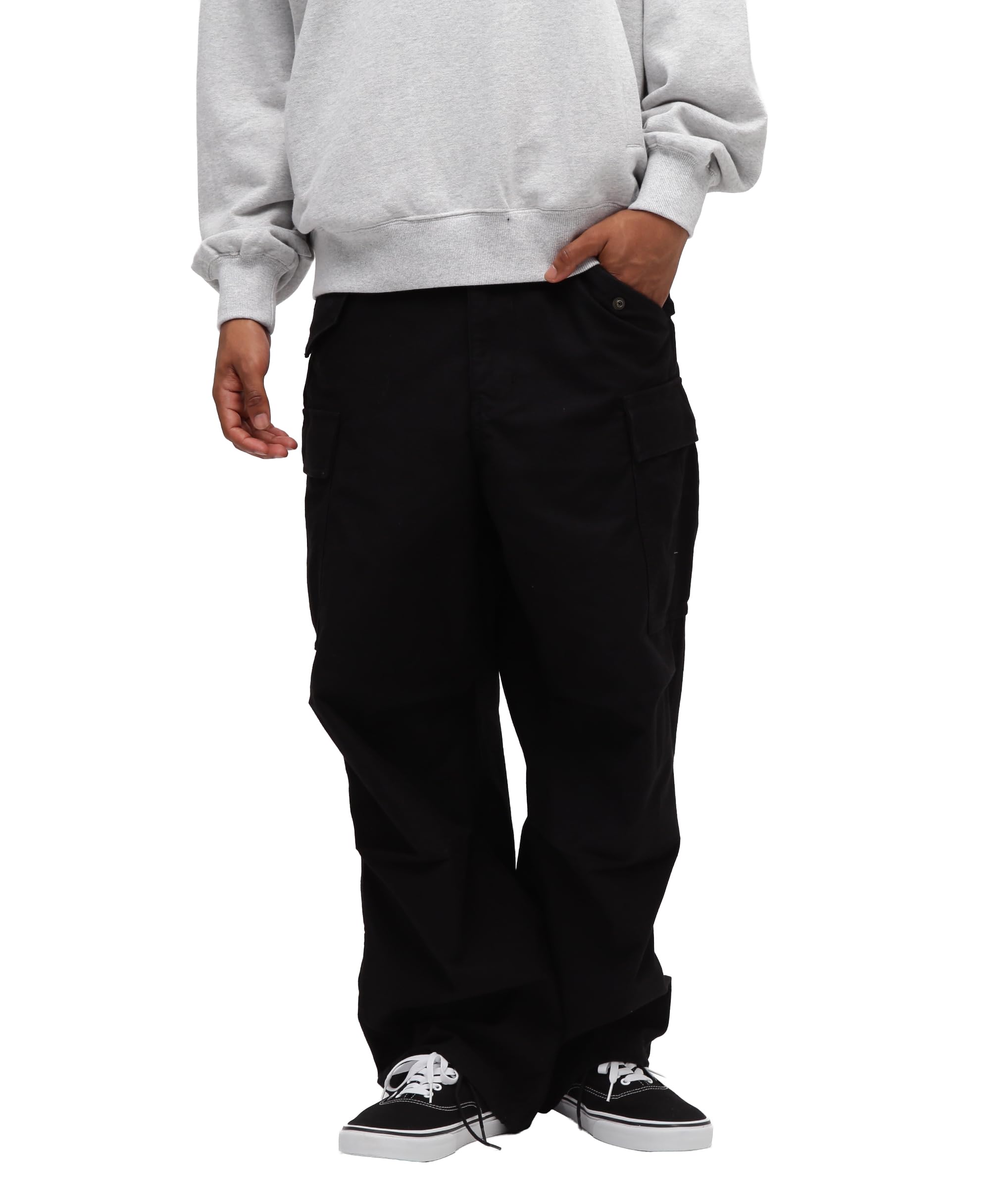 

AVIREX N/C M-65 FATIGUE PANTS black чорний