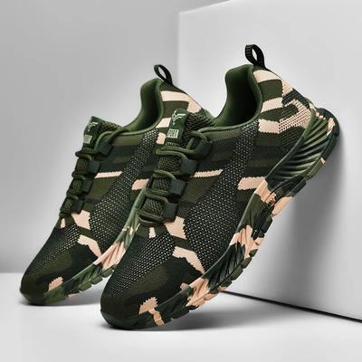 Fashion Outdoor Sport Tactical Trainets Men Sneakers Climbing Shoes Women Mountain Hiking Trainers Camouflage Couple Shoes