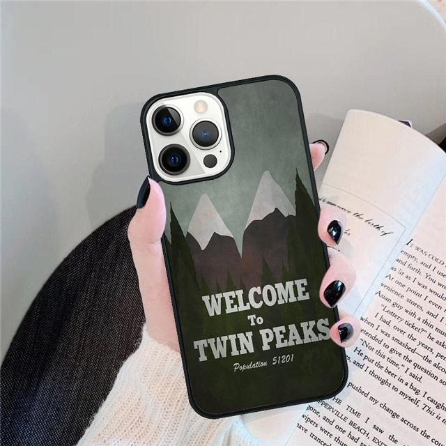 

Best New Design Welcome to Twin Peaks Phone Case Cover For iPhone 17 Air 15 16 14 13 12 Pro Max 11 Pro Max Plus iPhone 11pro max
