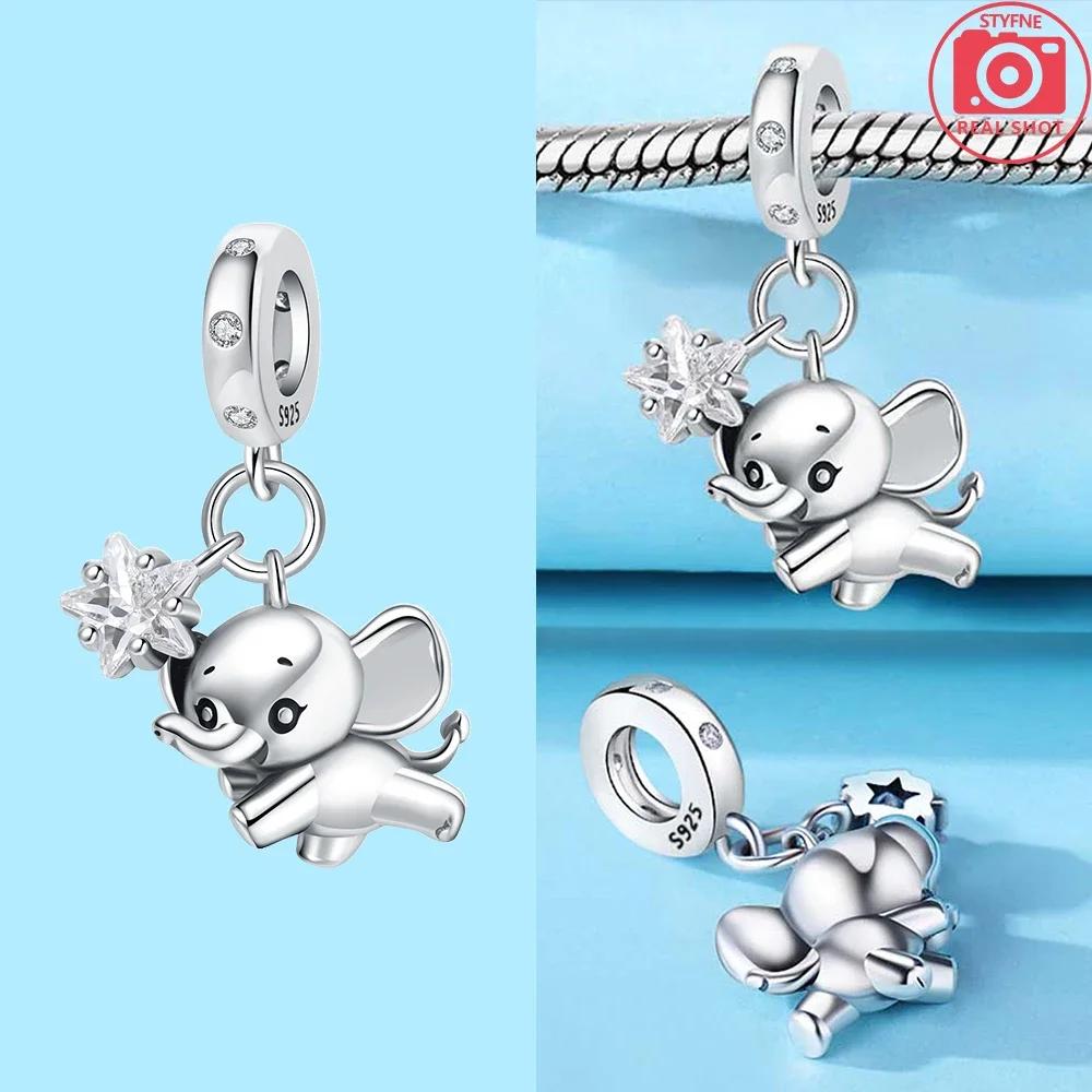 copper Charm Bead Charms Cute Cats Dogs Elephant Bear Bead Charms Compatible With Authentic Bracelets Do It Yourself Necklaces Making Accessories Wome