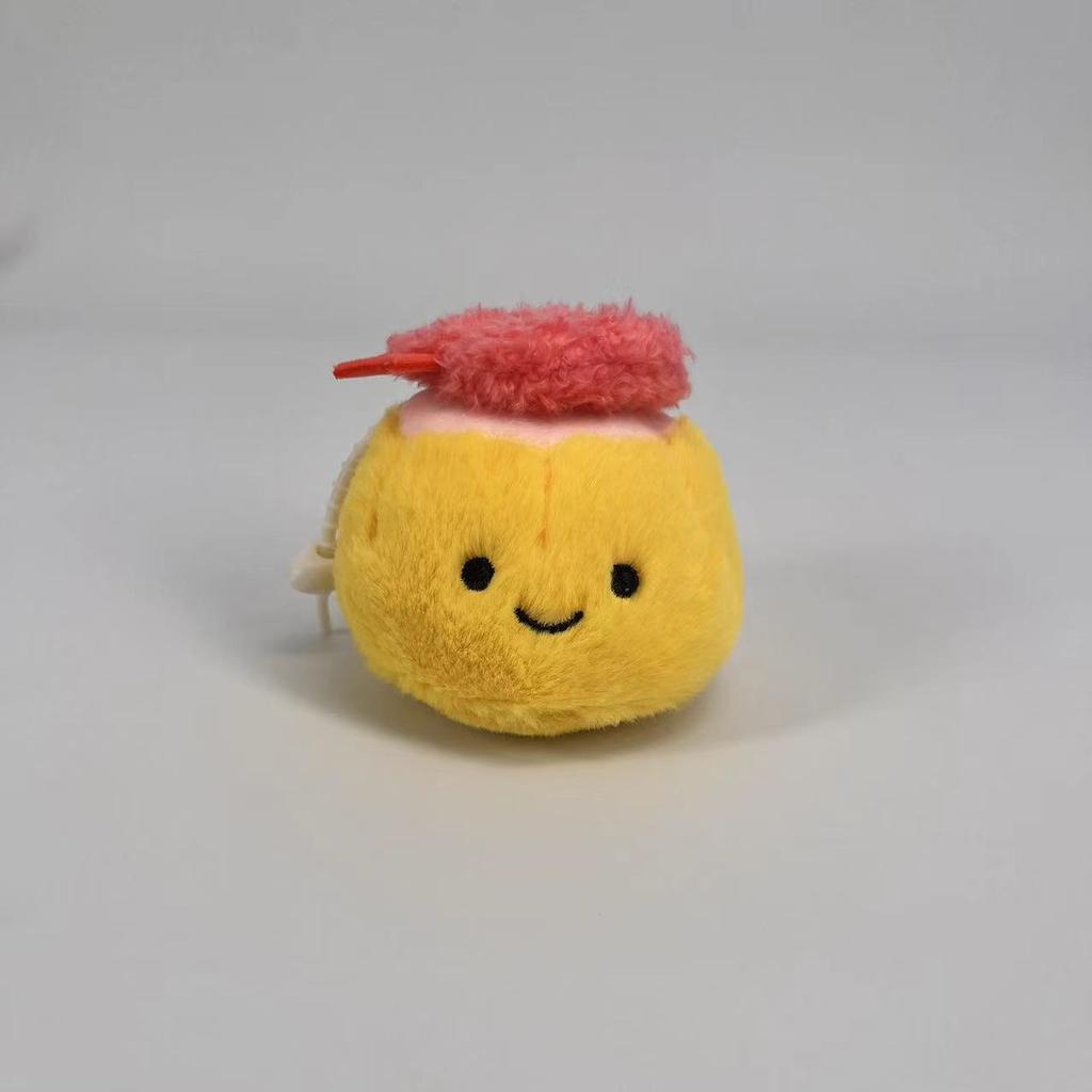 Cute Snacks, Vegetables And Fruits Series, Emoji Plush Doll Bag, Pendant, Video Game City, Doll Grabbing Machine, Gift.