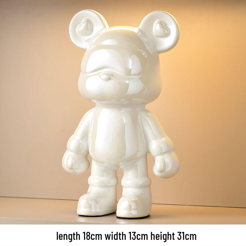 Trendy Beer Figuur Spaarpot - Creatieve Cartoon Decoratie voor Moderne Woonkamers