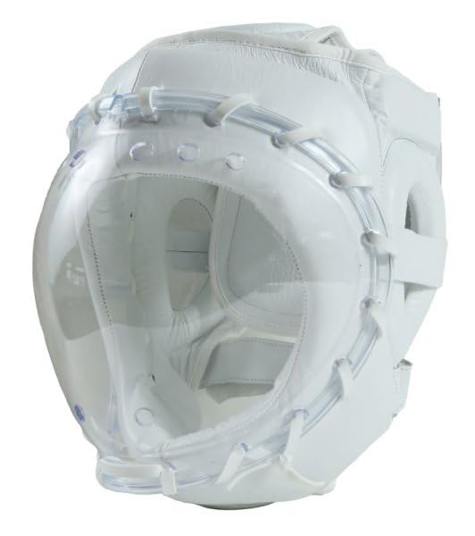 Martial World K-Protector Headguard HGKP3, Size M (White)