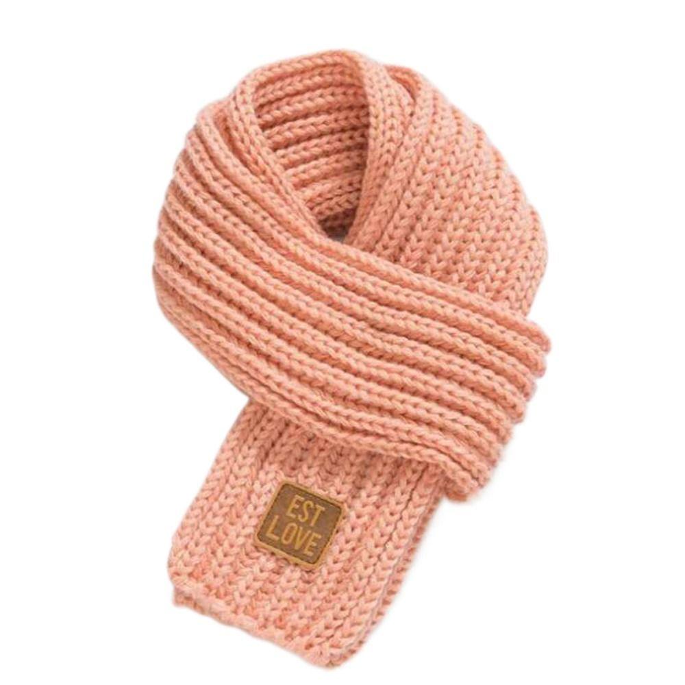 Windproof Autumn Winter Knitting Thermal Scarf Outdoor Scarf Apparel Accessories Kids Scarf