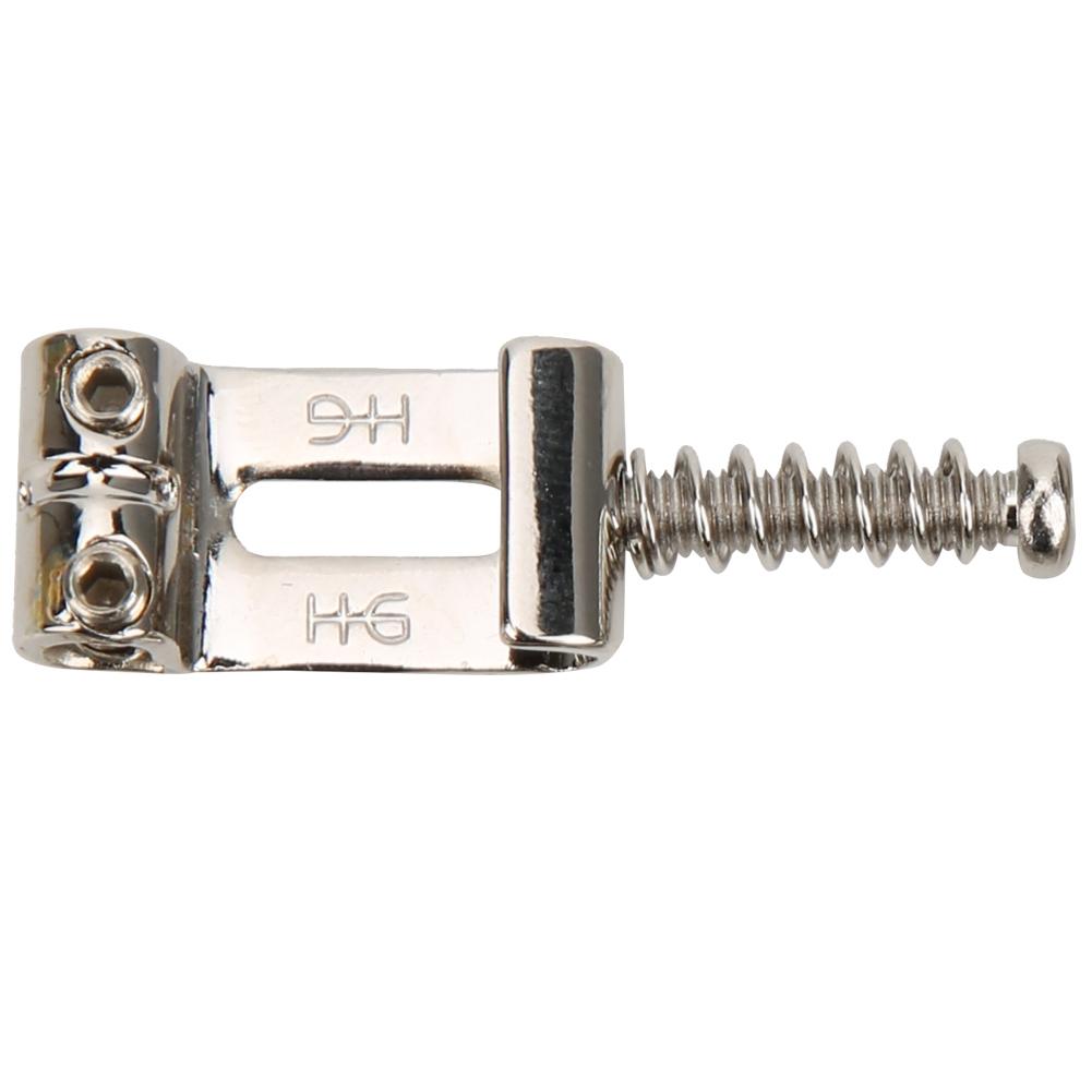 GAQ06 6KS Sedla pro elektrickou kytaru Sedlo ze slitiny mědi a zinku s válečkem Díly pro elektrickou kytaru