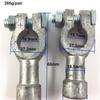1Pair Lead Battery Post Adapter Silver Side Post To Top Post Battery Adapter Nuts  For Car