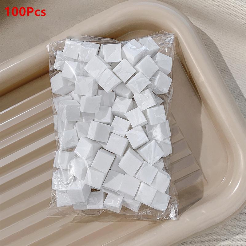 

BEPAN 100pcs Sponge Brush Nail Art Professional Gradient Sponge Set for DIY Nail Art Brush Glitter Powder Manicure Accessory