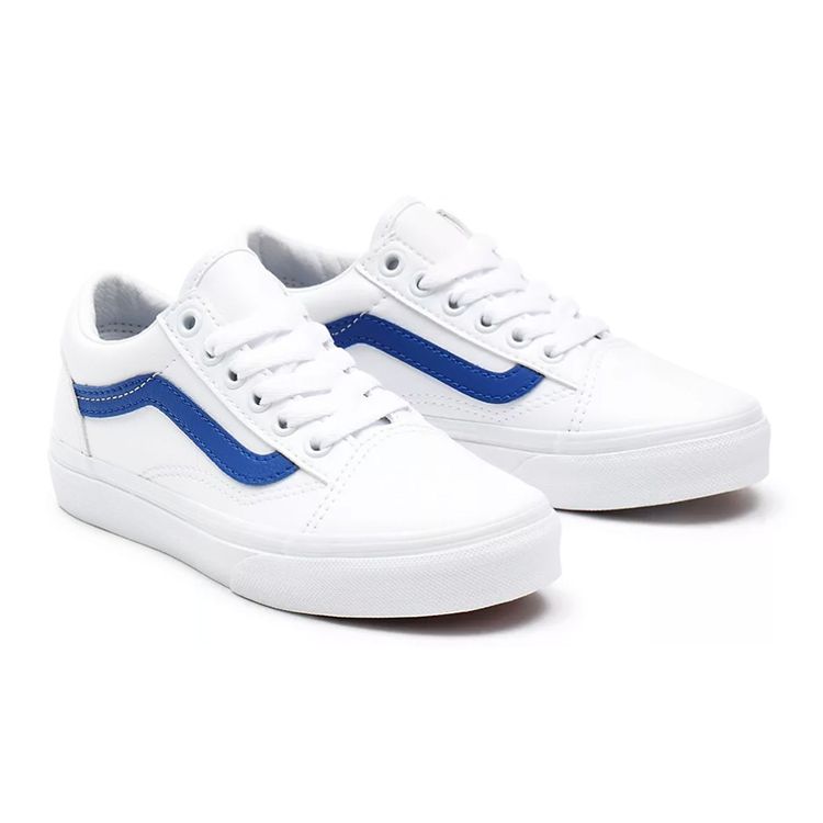 Vans Old Skool Casual Lightweight Low Top Kids Skate Shoes Kids Sneaker White VN0A4UHZ9AG