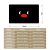 Cartoon Cute Pingu Penguin Floor Mat Soft Thickened Flannel Door Mat Non-Slip Living Room Rug Home Decor