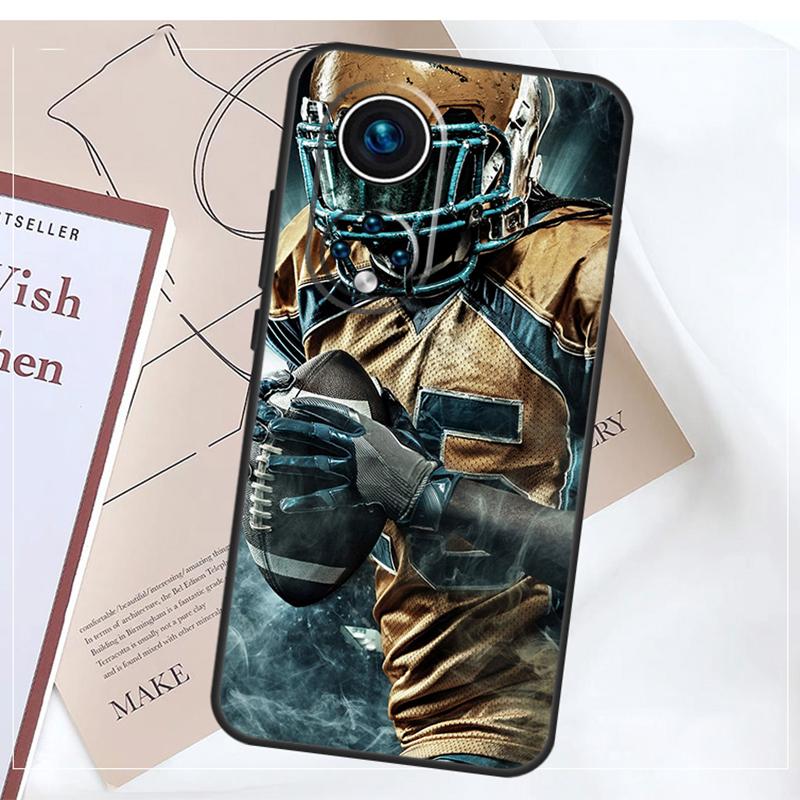 Rugby Football Sport Case For Honor Magic 5 6 7 8 Pro X9a X9b X9c X9d X8b X8c Win RT 50 70 90 200 400 Lite Cover