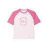 New FILA SS24 T Shirt Unisex Light Cherry Blossom Pink F51U429102F-PK