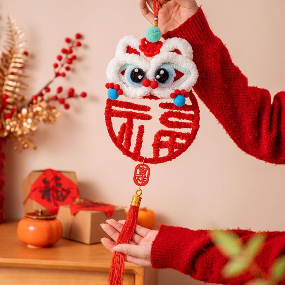 Blessing Handmade Plush New Year Craft Twist Wire Chinese Zodiac Snake Decor  Chinese New Year