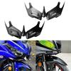 High Performances ABS Motorcycle Front Cowl With Carbon Fiber Wing Design For YZF R25 Enhanced Stability And Aerodynamic Protection