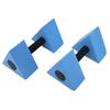 2PCS Triangle Dumbbell EVA Water Weight Barbell Children Swimming Fitness EquipmentBlue
