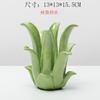 Creative Resin Handicrafts Realistic Aloe Vera Ornaments Plant Succulent Sculptures Decorative Figurines Home Decoration