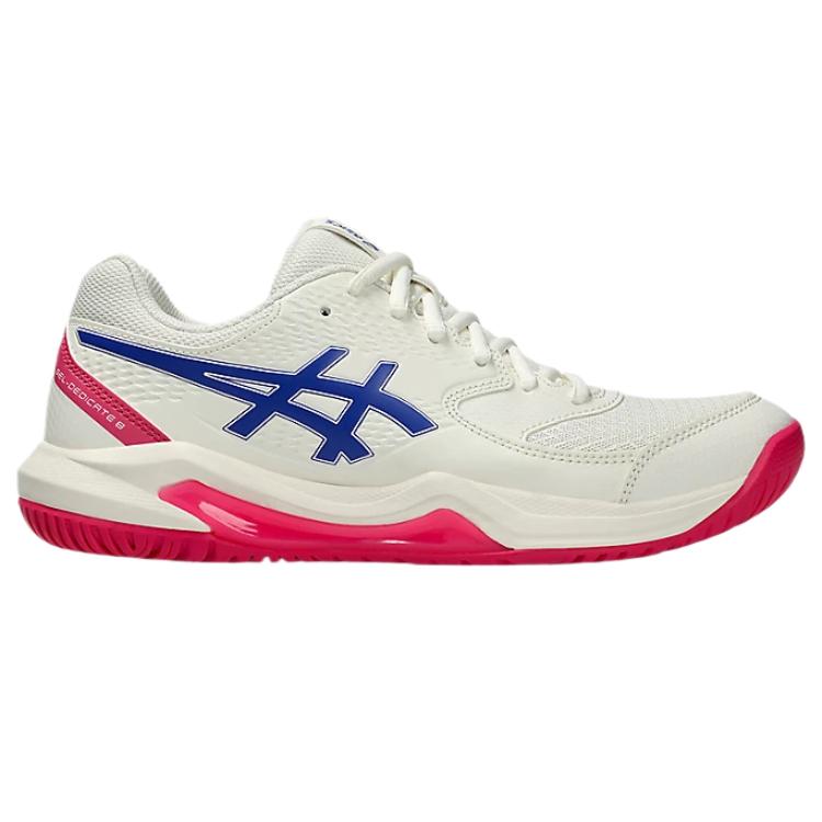 Asics Gel-Dedicate 8 Comfortable Versatile Fashionable Low-Top Tennis Shoes Women Sneaker Beige 1042A237-105