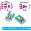 10Pcs Through-Hole Interface Patch Adapter Board Stable Soldering PCB Adapter Board  IC Testing