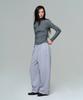 ERA Women Fitted Cable Zip Knit - Gray